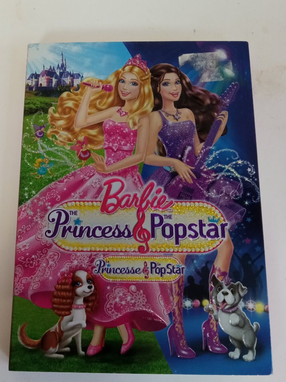 Barbie The Princess and The Popstar DVD 2012 Mattel Original